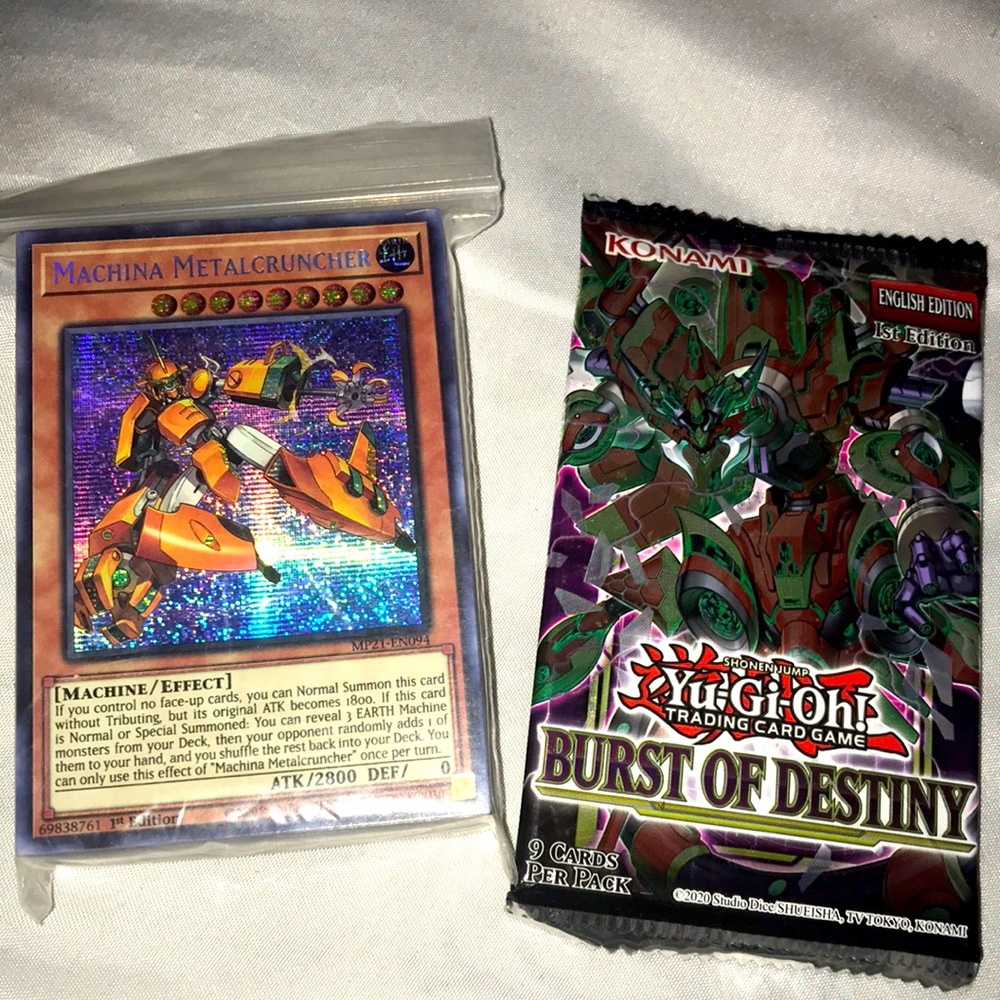 Yu-Gi-Oh 50 Random Cards & Booster Pack